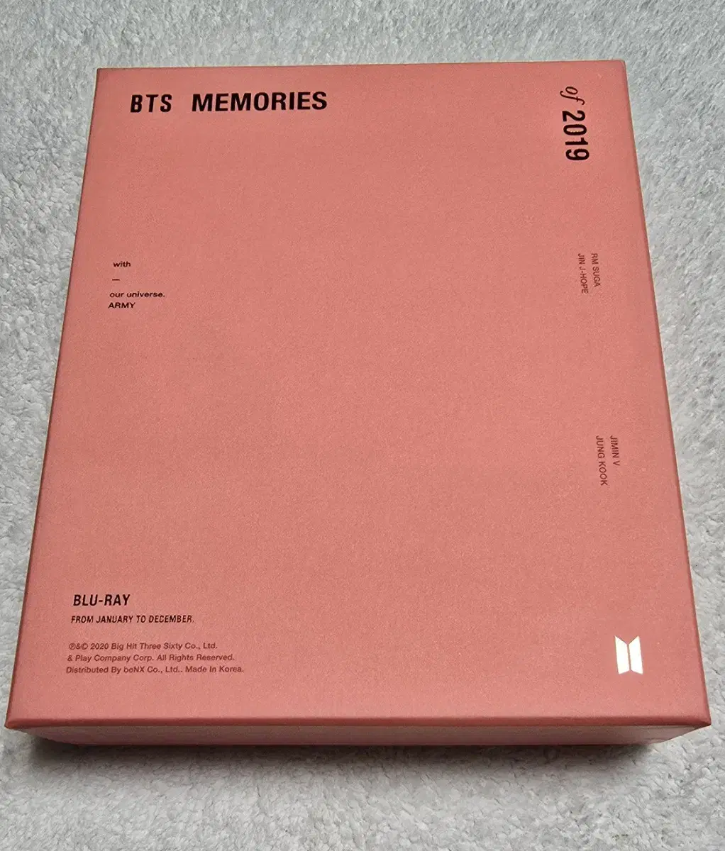 풀박) BTS 방탄소년단 2019 메모리즈 블루레이 BLU-RAY